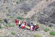 کشف پیکر مرد ۴۰ ساله کاشمری پس از سه روز عملیات جستجو در کوهستان