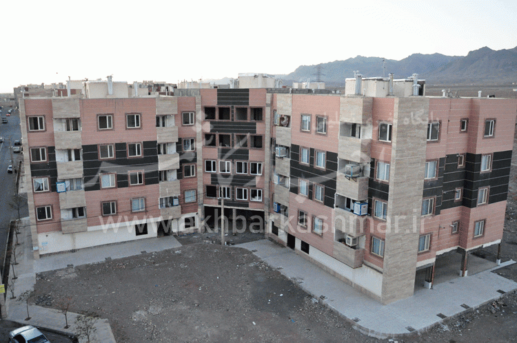 واحد‌های نهضت ملی مسکن در  کاشمر به صورت آپارتمانی ساخته می‌شود